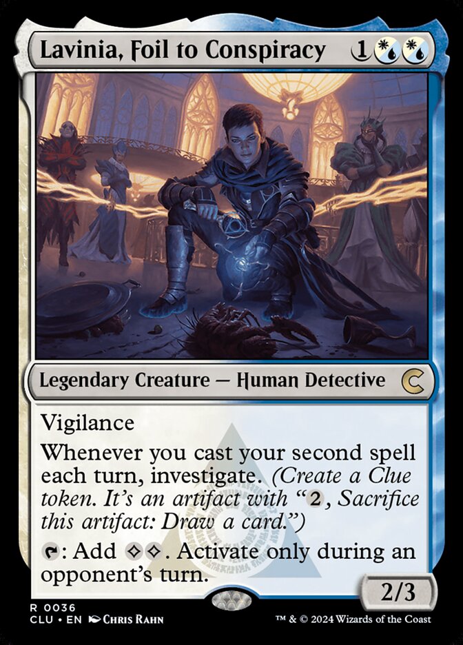 Lavinia, Foil to Conspiracy (36) - Ravnica: Clue Edition (CLU)
