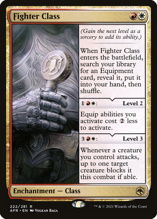 Fighter Class (222) - Adventures in the Forgotten Realms (AFR)