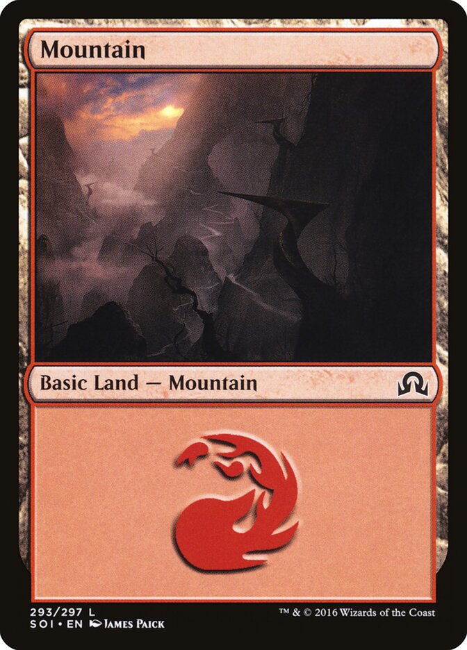 Mountain (293) - Shadows over Innistrad (SOI)