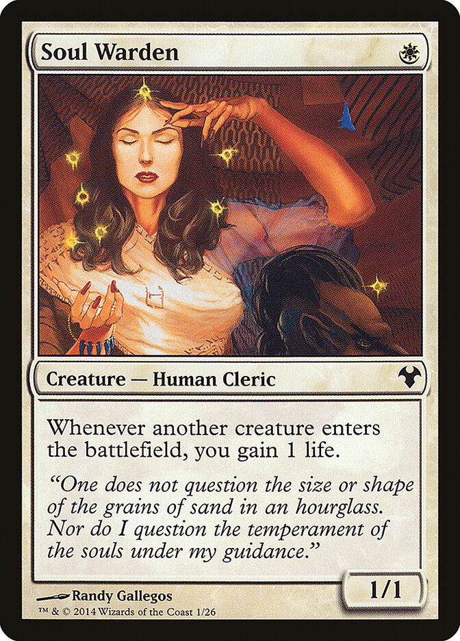 Soul Warden (1) - Modern Event Deck 2014 (MD1)
