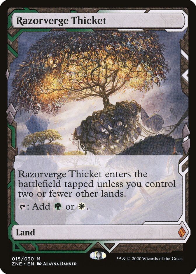 Razorverge Thicket (15) - Zendikar Rising Expeditions (ZNE)