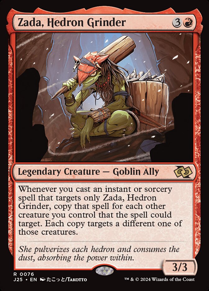 Zada, Hedron Grinder (76) - Foundations Jumpstart (J25)