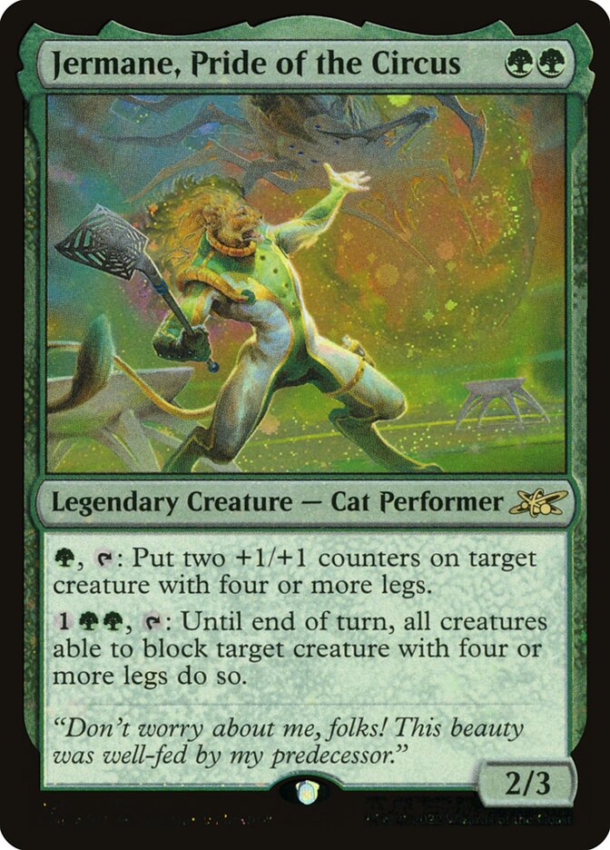 Jermane, Pride of the Circus (430) - Unfinity (UNF)
