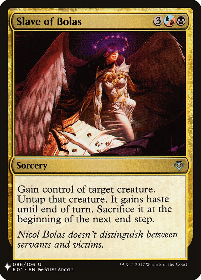 Slave of Bolas (E01-86) - The List (PLST)