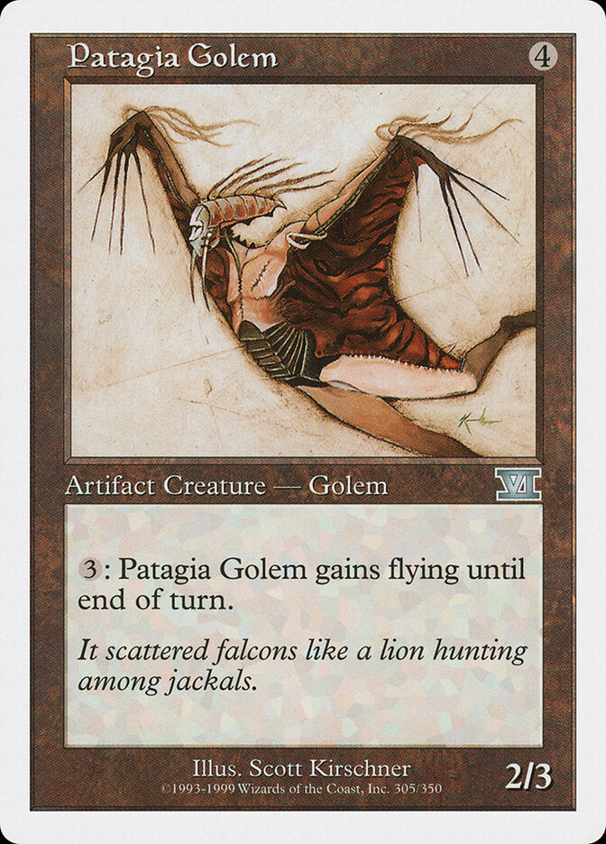 Patagia Golem (305) - Classic Sixth Edition (6ED)