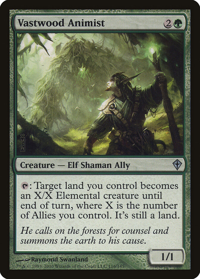 Vastwood Animist (116) - Worldwake (WWK)