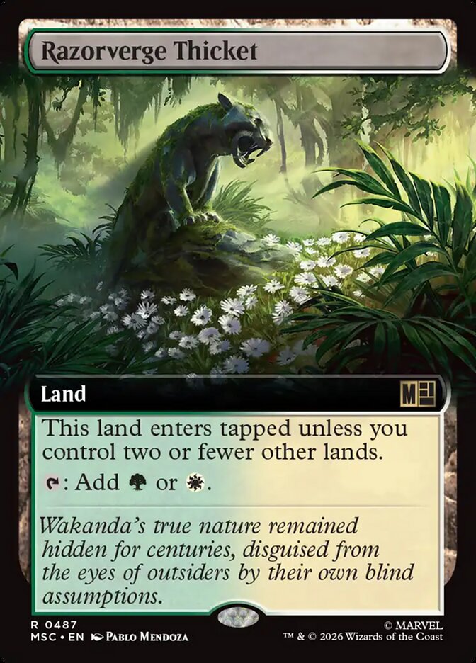 Razorverge Thicket (487) - Marvel Super Heroes Commander (MSC)