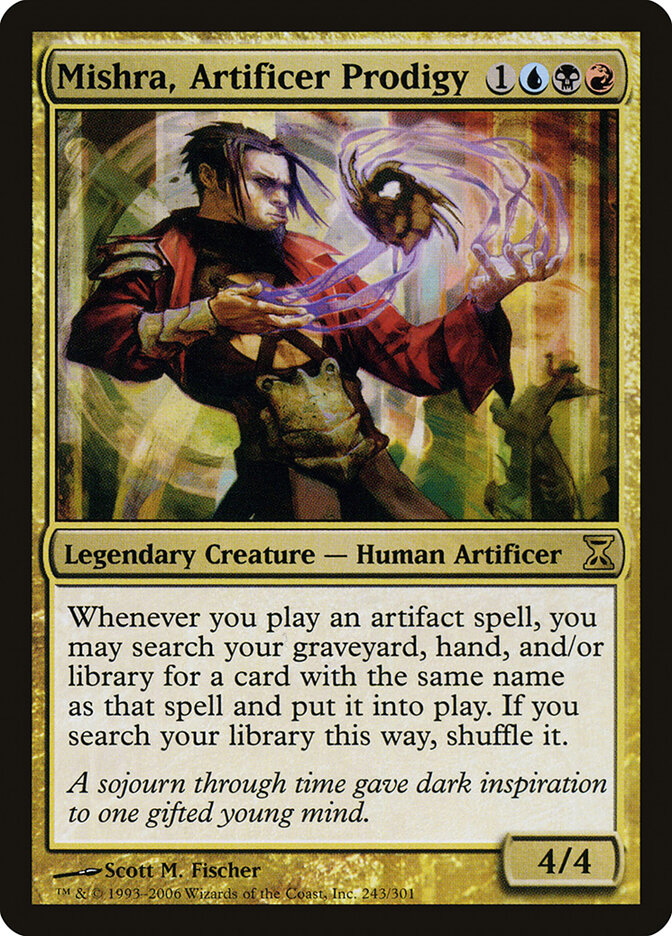 Mishra, Artificer Prodigy (243) - Time Spiral (TSP)