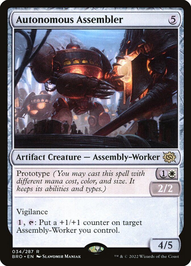 Autonomous Assembler (34) - The Brothers' War (BRO)