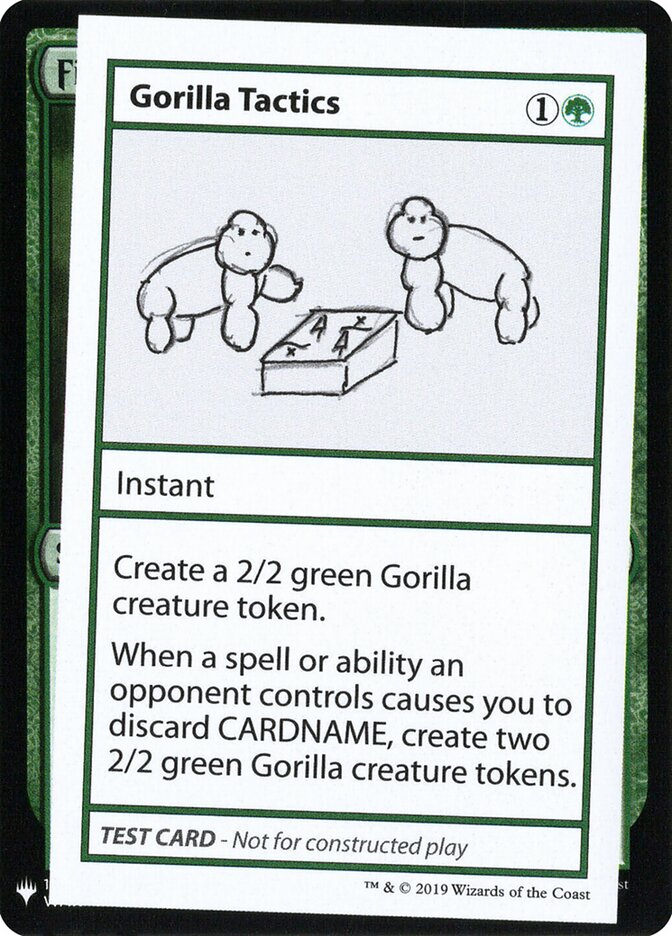 Gorilla Tactics (76) - Mystery Booster Playtest Cards 2019 (CMB1)