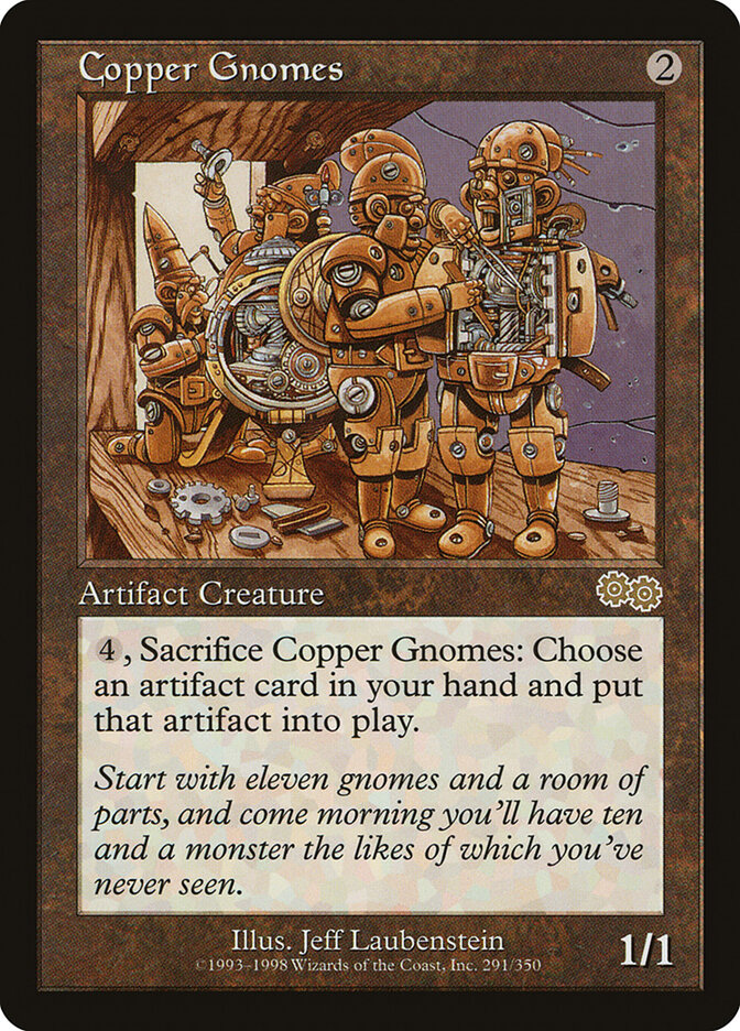 Copper Gnomes (291) - Urza's Saga (USG)
