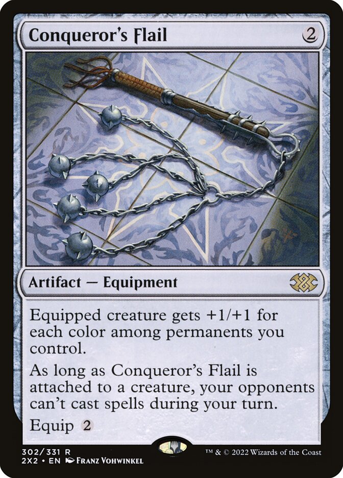 Conqueror's Flail (302) - Double Masters 2022 (2X2)