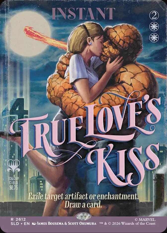 True Love's Kiss (2612) - Secret Lair Drop (SLD)
