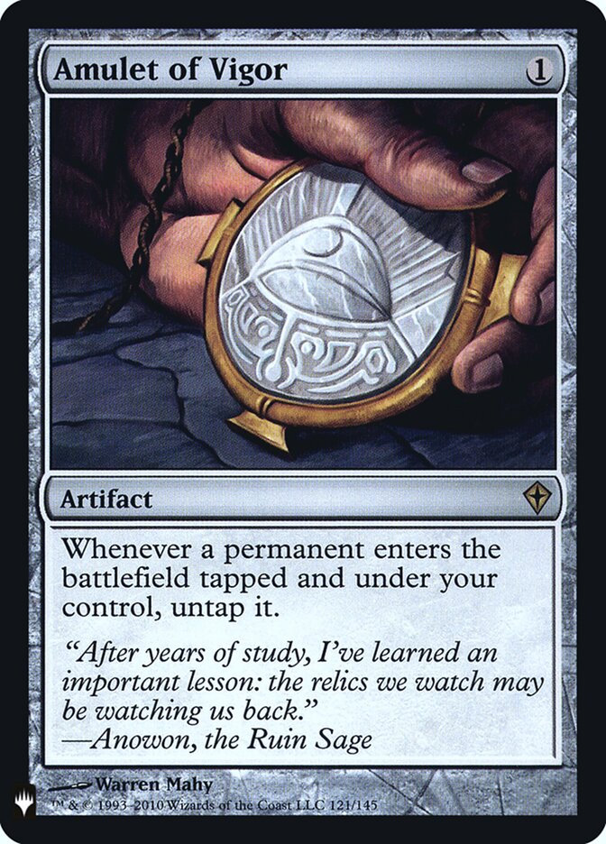 Amulet of Vigor (WWK-121) - The List (PLST)