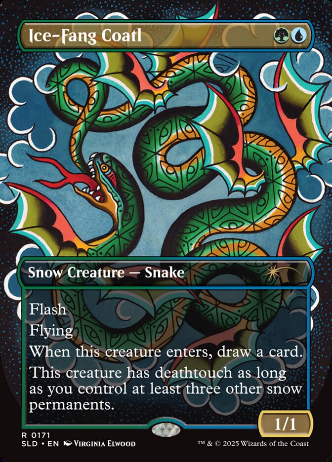 Ice-Fang Coatl (171) - Secret Lair Drop (SLD)