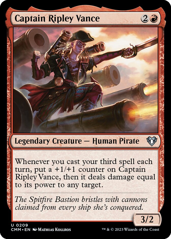 Captain Ripley Vance (209) - Commander Masters (CMM)