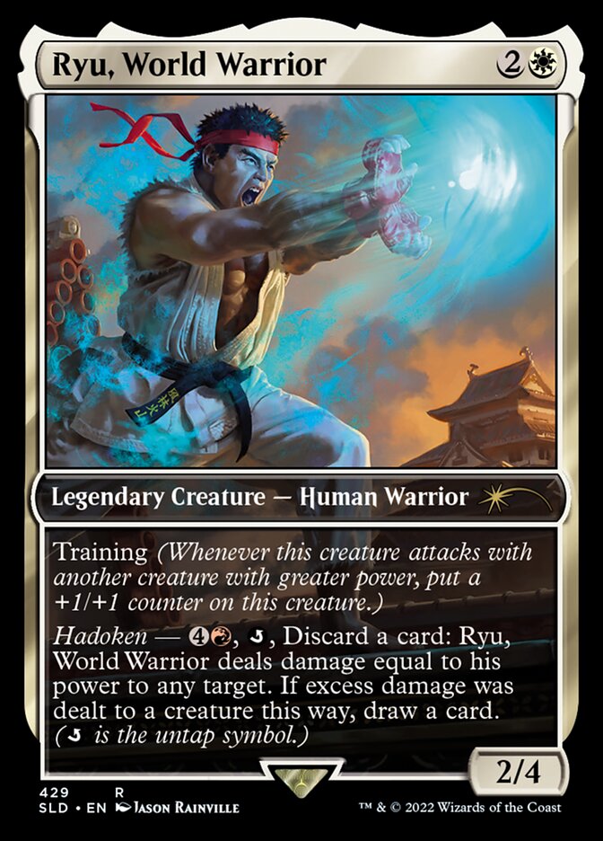 Ryu, World Warrior - Vikya, Scorching Stalwart (429) - Secret Lair Drop (SLD)