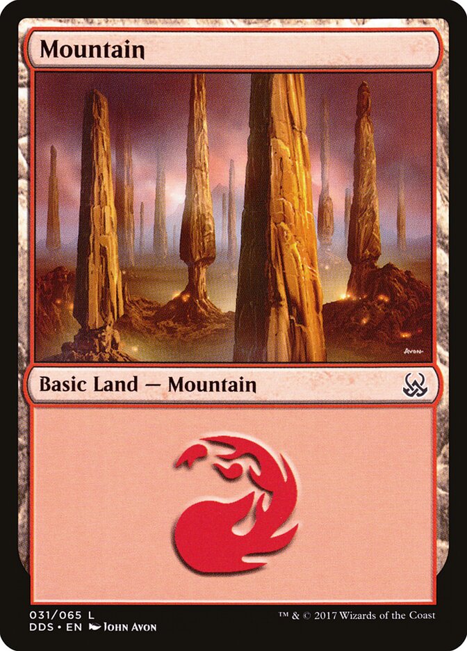 Mountain (31) - Duel Decks: Mind vs. Might (DDS)
