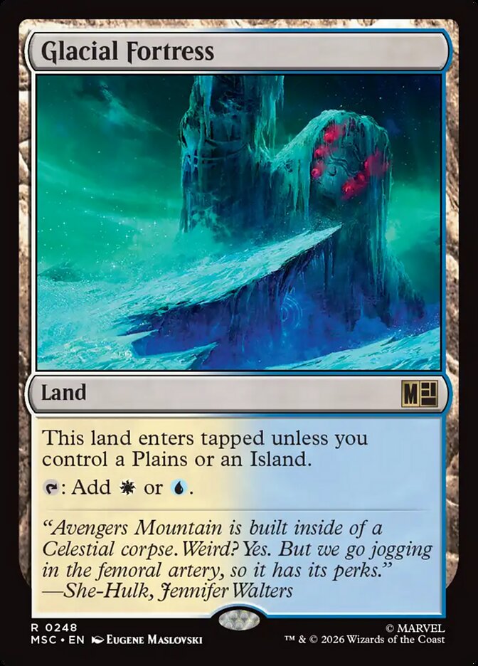 Glacial Fortress (248) - Marvel Super Heroes Commander (MSC)