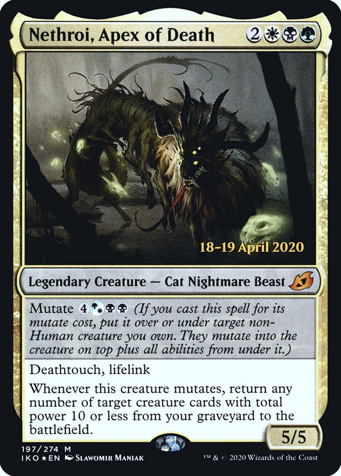 Nethroi, Apex of Death (197s) - Ikoria: Lair of Behemoths Promos (PIKO)