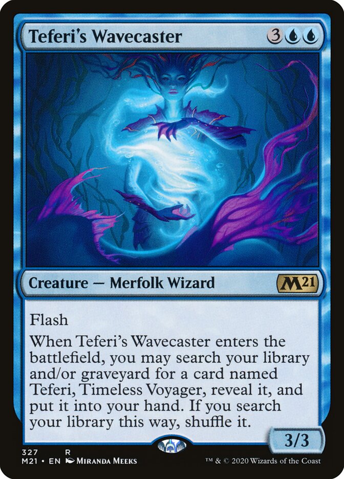 Teferi's Wavecaster (327) - Core Set 2021 (M21)