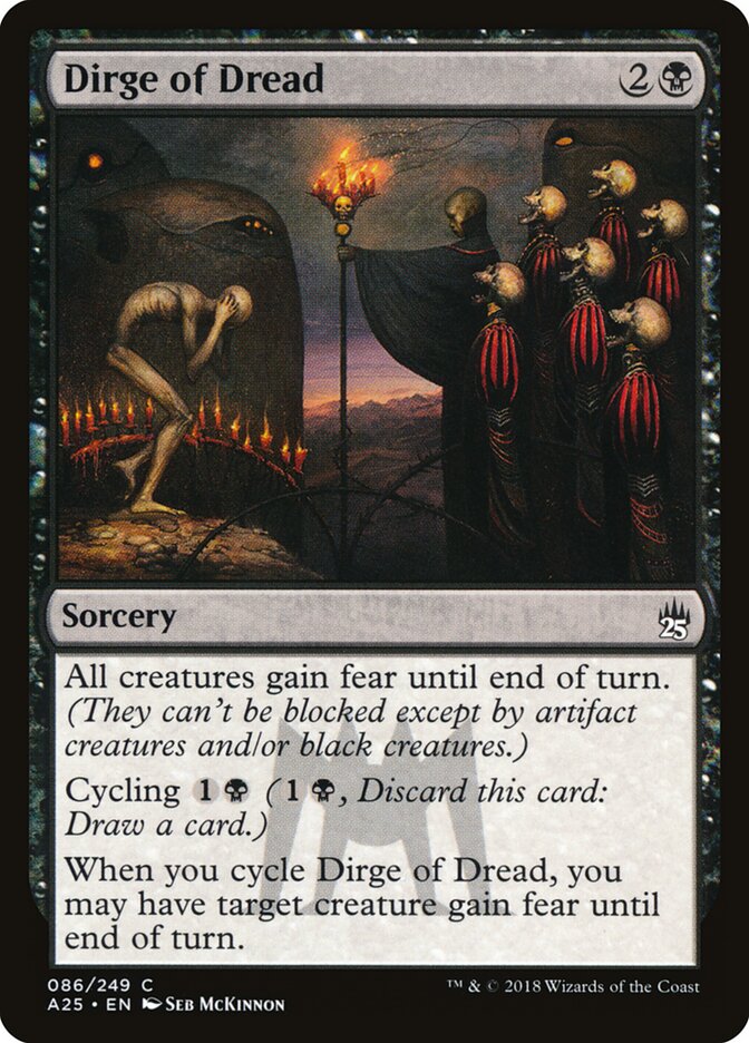 Dirge of Dread (86) - Masters 25 (A25)