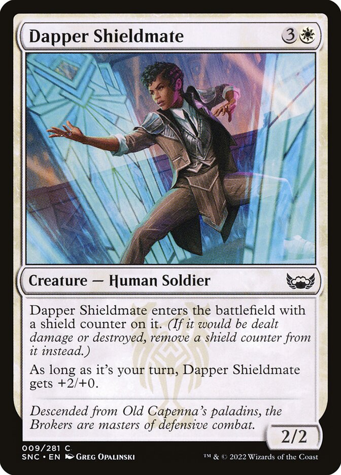 Dapper Shieldmate (9) - Streets of New Capenna (SNC)