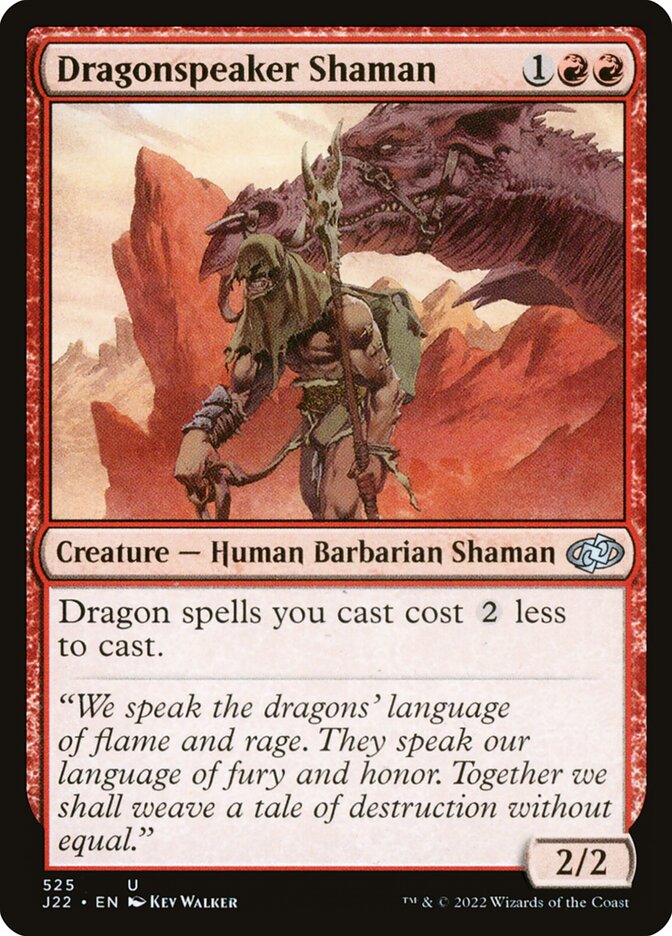 Dragonspeaker Shaman (525) - Jumpstart 2022 (J22)