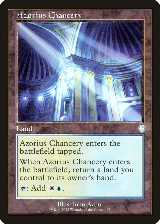 Azorius Chancery (175) - The Brothers' War Commander (BRC)