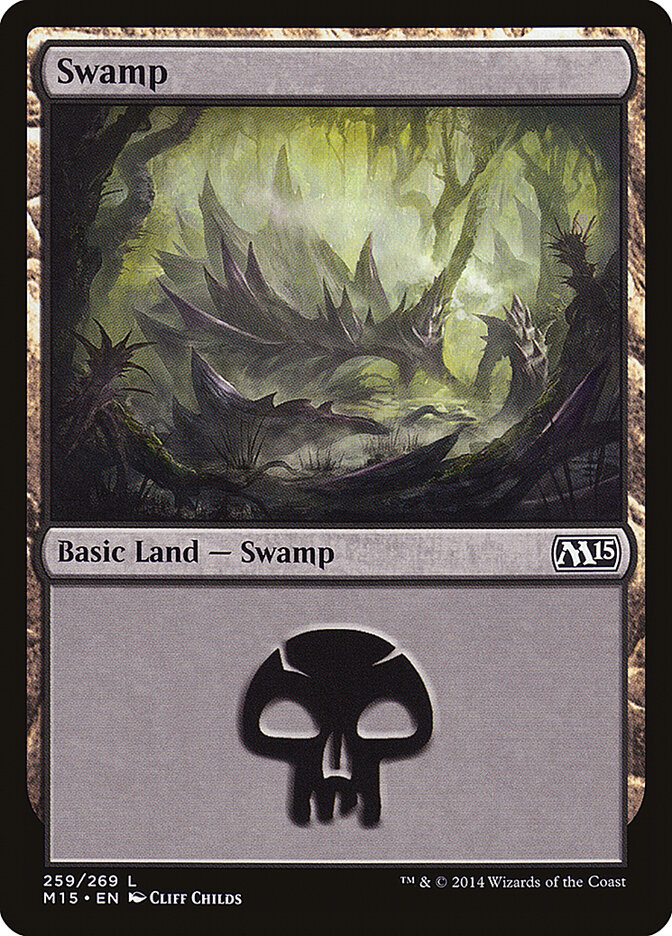 Swamp (259) - Magic 2015 (M15)