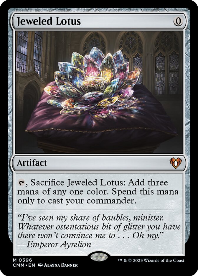 Jeweled Lotus (396) - Commander Masters (CMM)