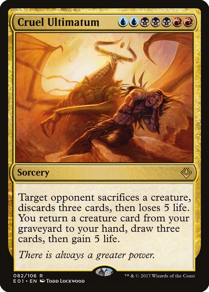 Cruel Ultimatum (82) - Archenemy: Nicol Bolas (E01)