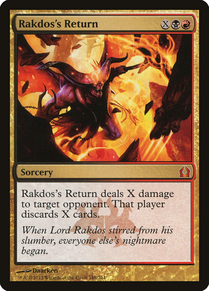 Rakdos's Return (188) - Return to Ravnica (RTR)