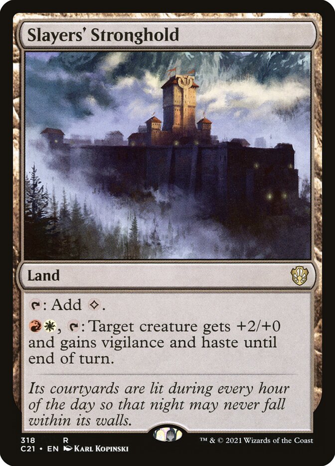 Slayers' Stronghold (318) - Commander 2021 (C21)