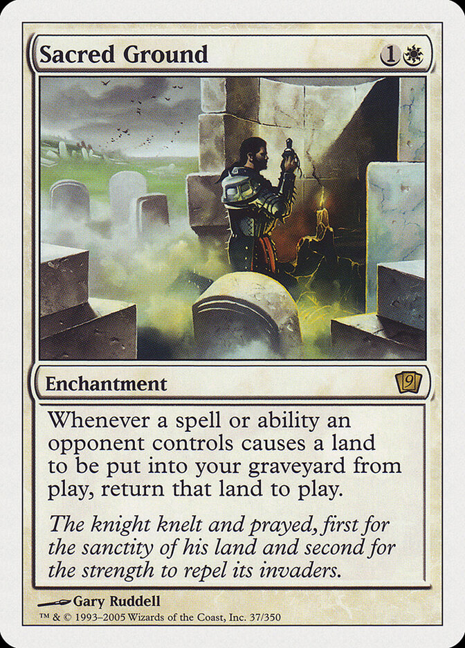 Sacred Ground (37) - Ninth Edition (9ED)
