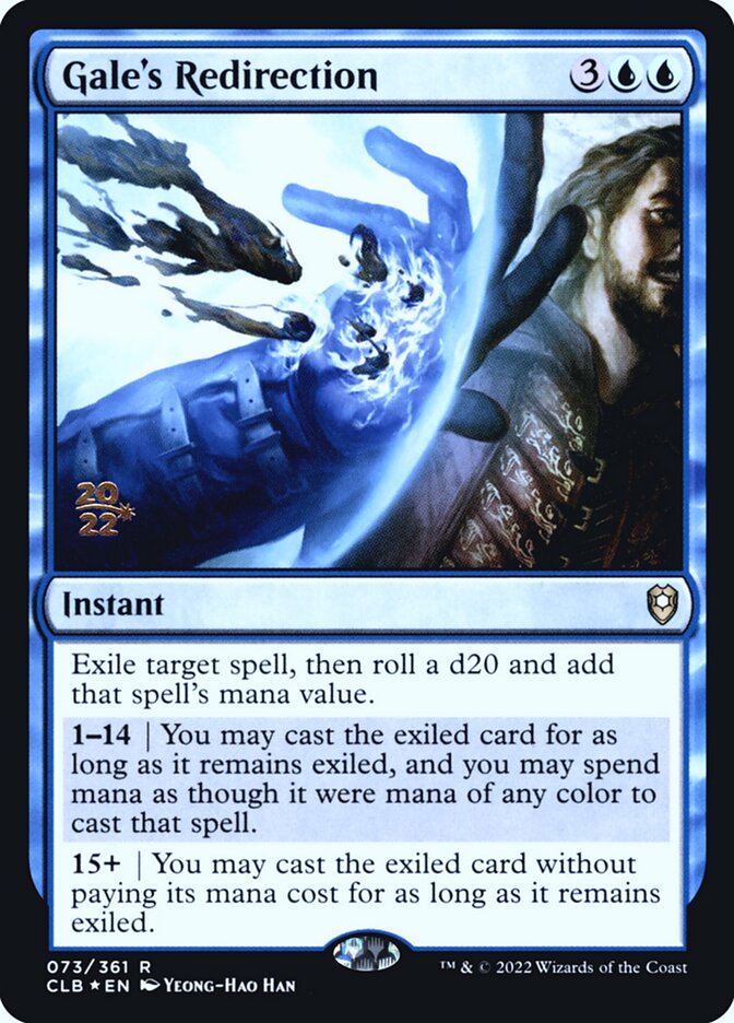 Gale's Redirection (73s) - Battle for Baldur's Gate Promos (PCLB)