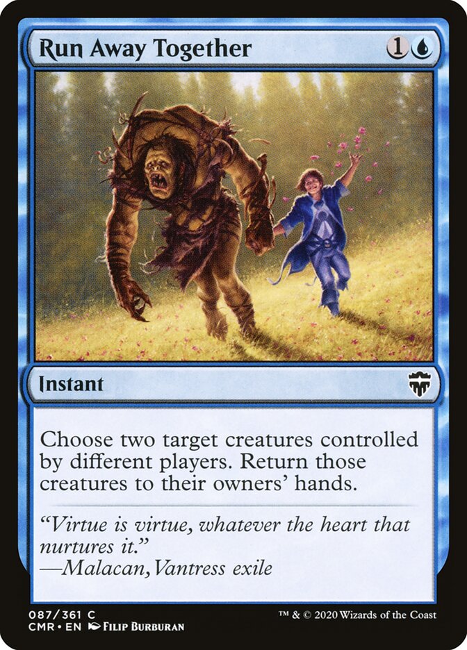 Run Away Together (87) - Commander Legends (CMR)