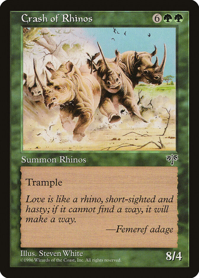Crash of Rhinos (210) - Mirage (MIR)