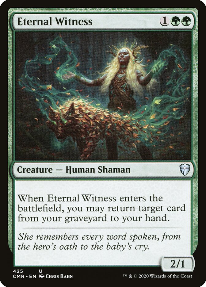Eternal Witness (425) - Commander Legends (CMR)