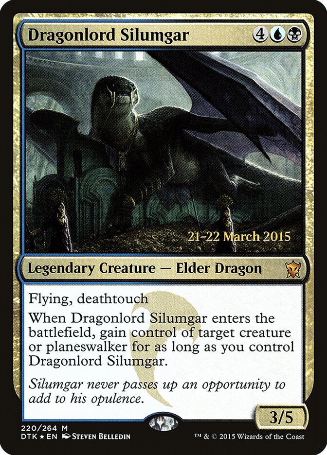 Dragonlord Silumgar (220s) - Dragons of Tarkir Promos (PDTK)