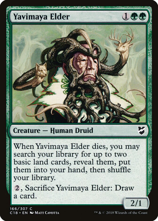 Yavimaya Elder (166) - Commander 2018 (C18)