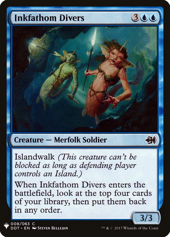 Inkfathom Divers (DDT-8) - The List (PLST)