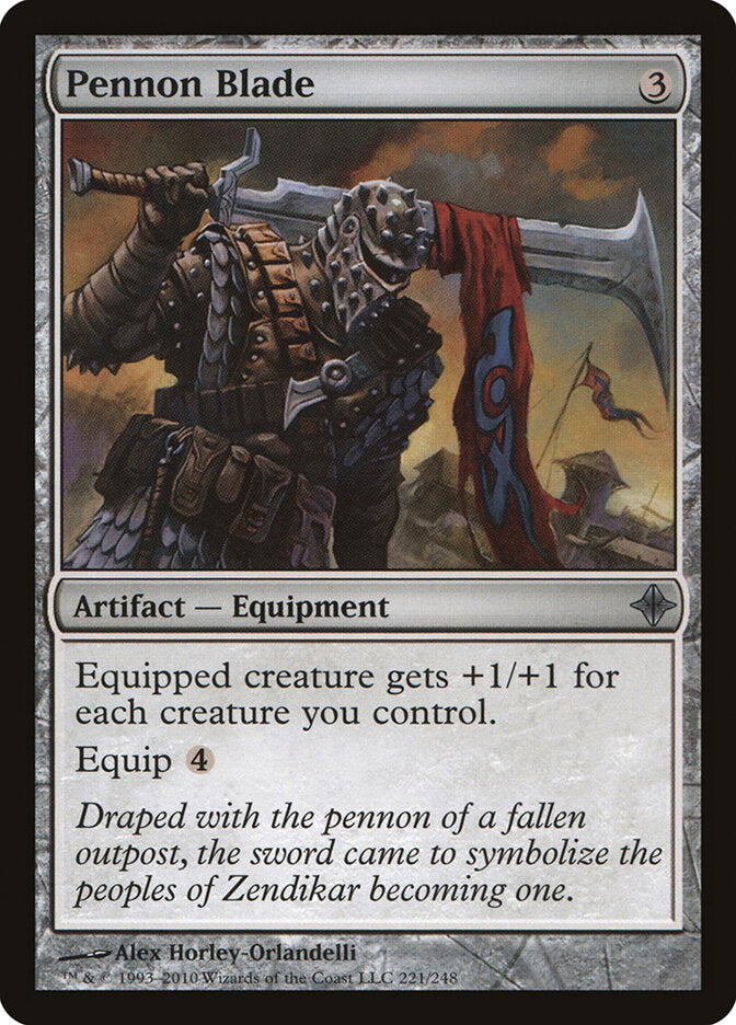 Pennon Blade (221) - Rise of the Eldrazi (ROE)