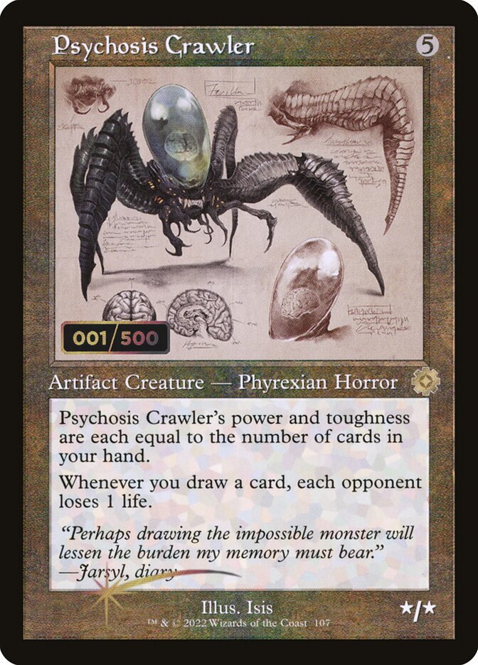 Psychosis Crawler (107z) - The Brothers' War Retro Artifacts (BRR)