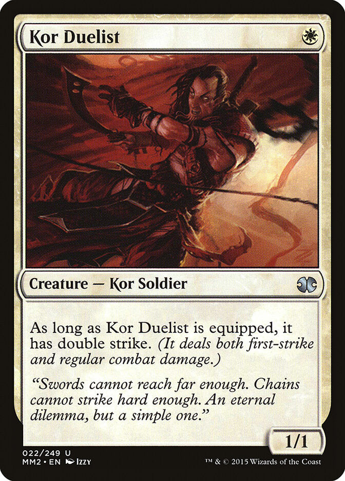 Kor Duelist (22) - Modern Masters 2015 (MM2)