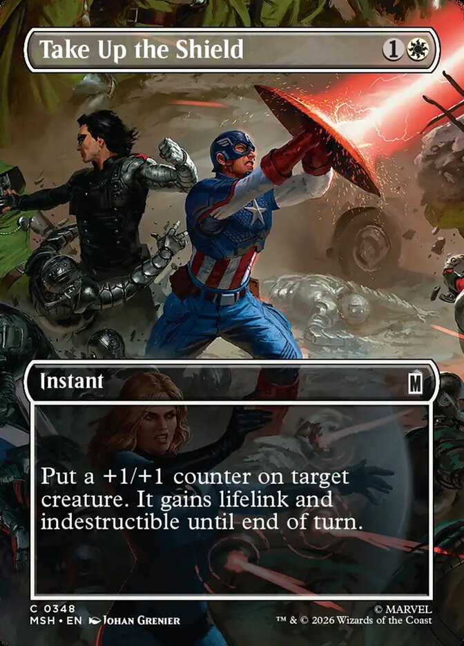 Take Up the Shield (348) - Marvel Super Heroes (MSH)