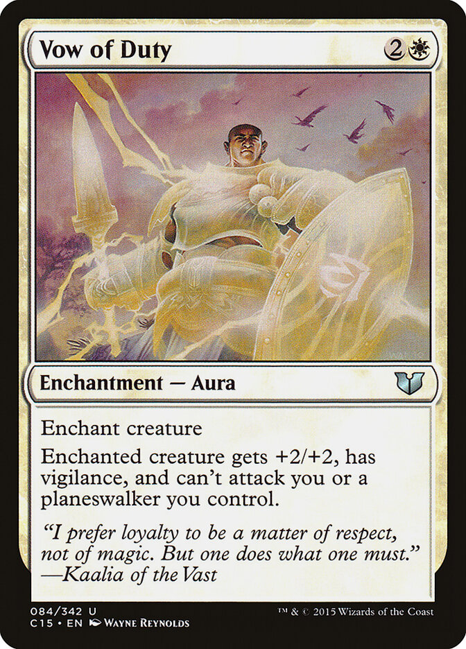 Vow of Duty (84) - Commander 2015 (C15)