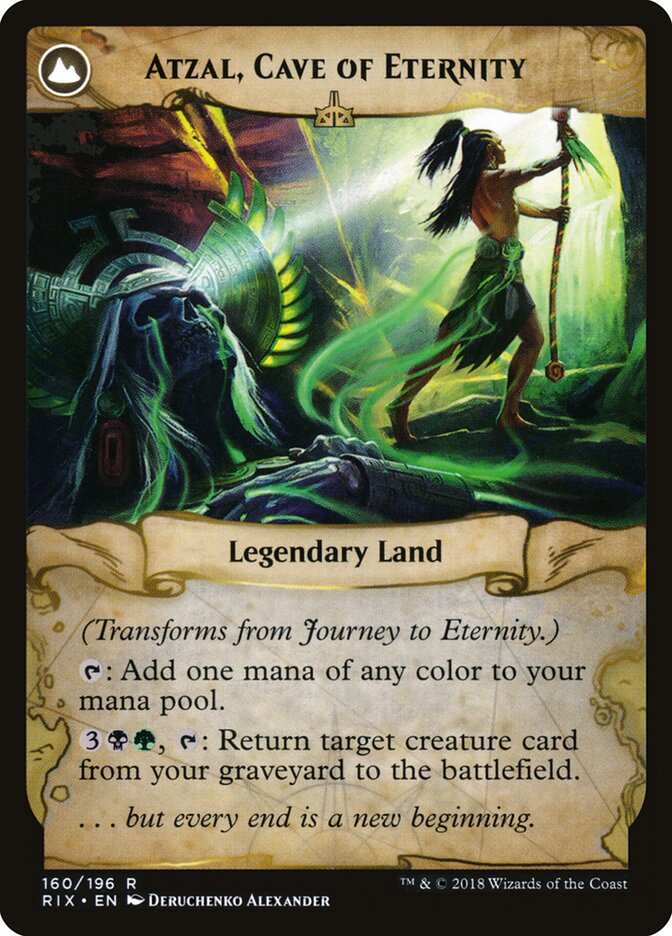 Journey to Eternity // Atzal, Cave of Eternity (160) - Rivals of Ixalan (RIX)