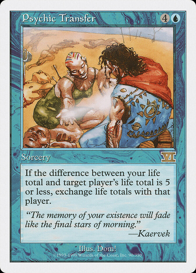 Psychic Transfer (90) - Classic Sixth Edition (6ED)
