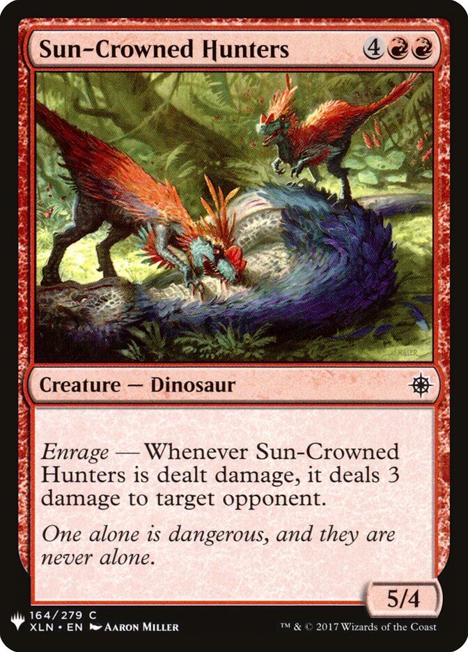 Sun-Crowned Hunters (XLN-164) - The List (PLST)